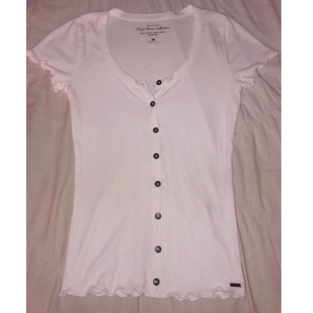 white button down shirt
